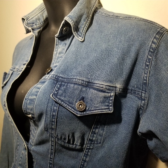 Starwear Jean Jacket Vintage Size Medium - Picture 3 of 7